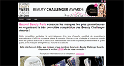 Desktop Screenshot of beautychallenger.com